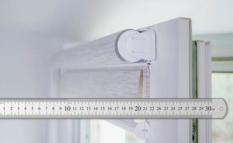 Как правильно измерить окно под установку рольштор